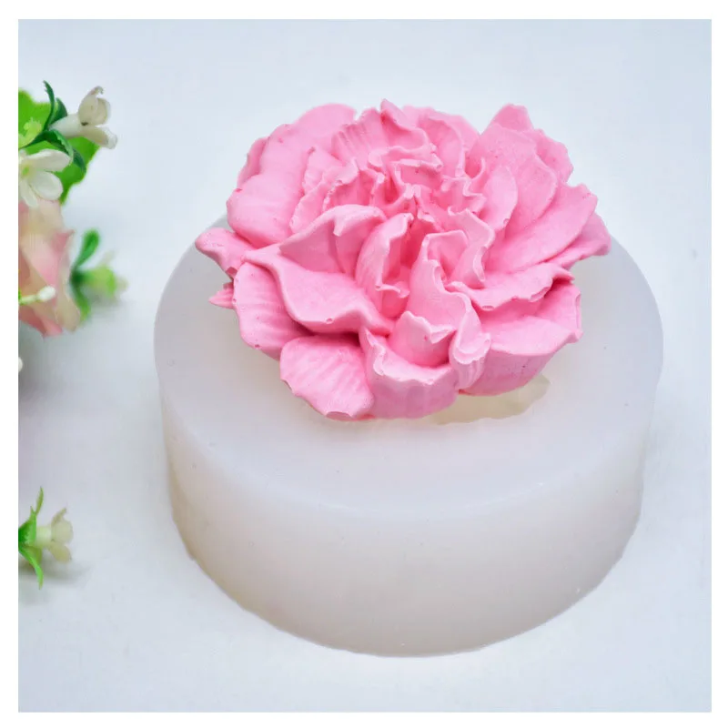 3d DIY Silicone Soap Mold for Making  Flower Fondant Form Handmade Sugarcraft Moulds Silicon  Tools Cake Decorating