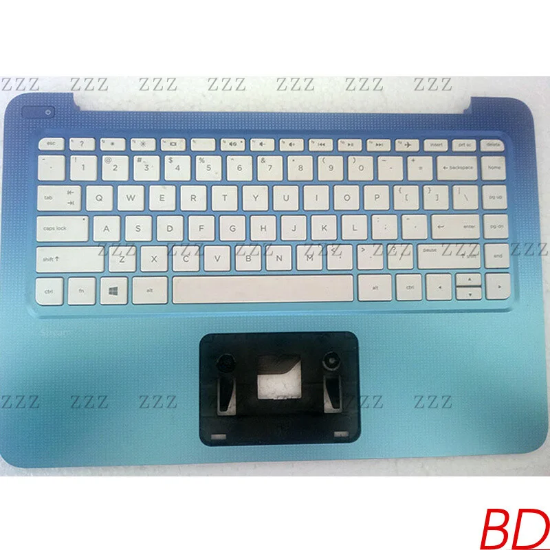 ZZ 792791-001 For HP Stream 13 13-C Palmrest With Keyboard C Shell Blue