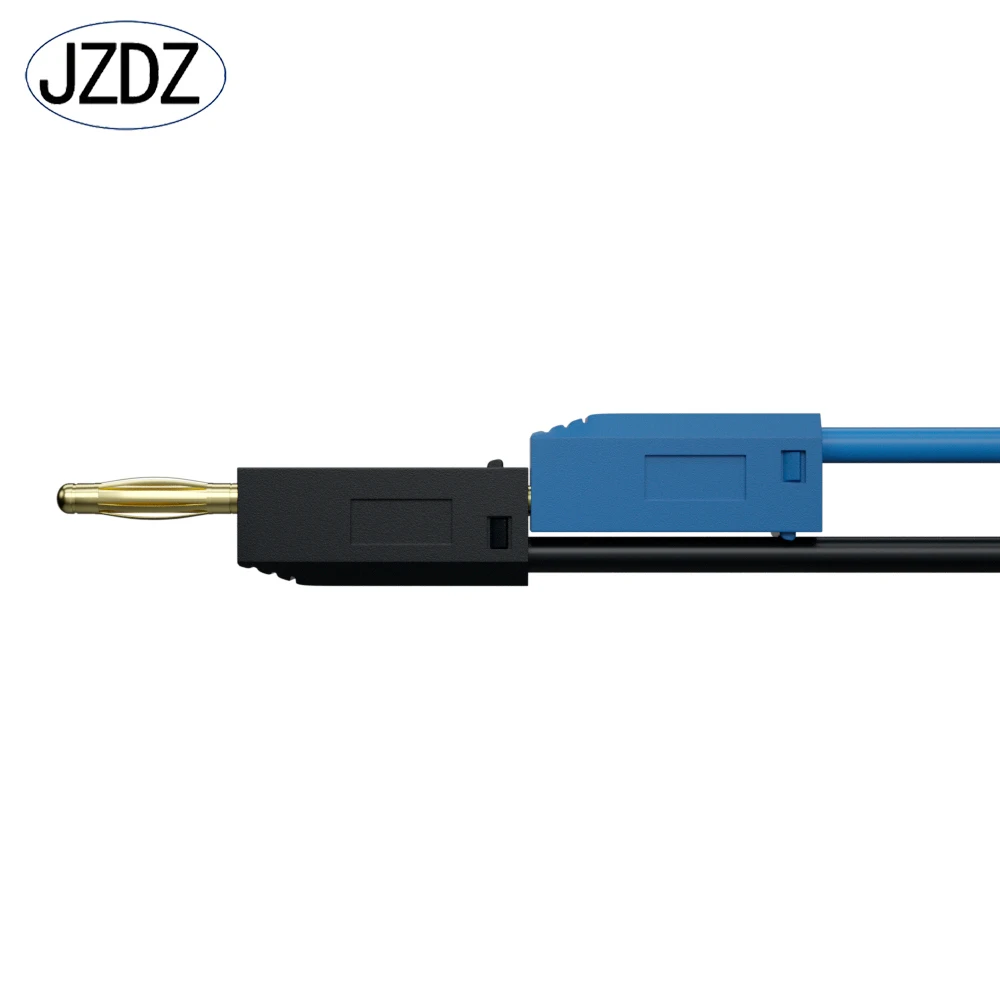 JZDZ 2mm 5pcs Stackable Mini Banana Plug Test Lead Jumper Wire Electrical Testing Cable Line J.70001