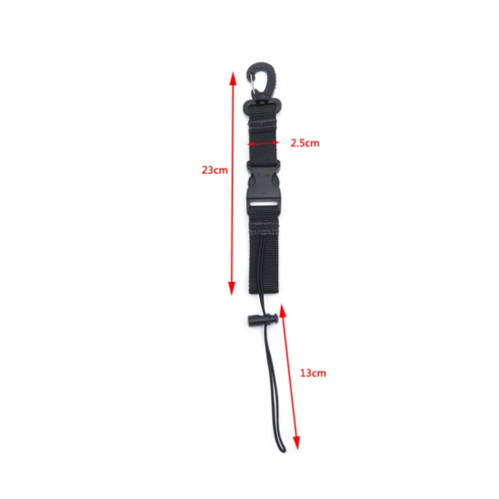 Underwater Camera Lanyard 316 Stainless SS316 Dive Lanyard Secure-Hold Flashlight Tether for Outdoor