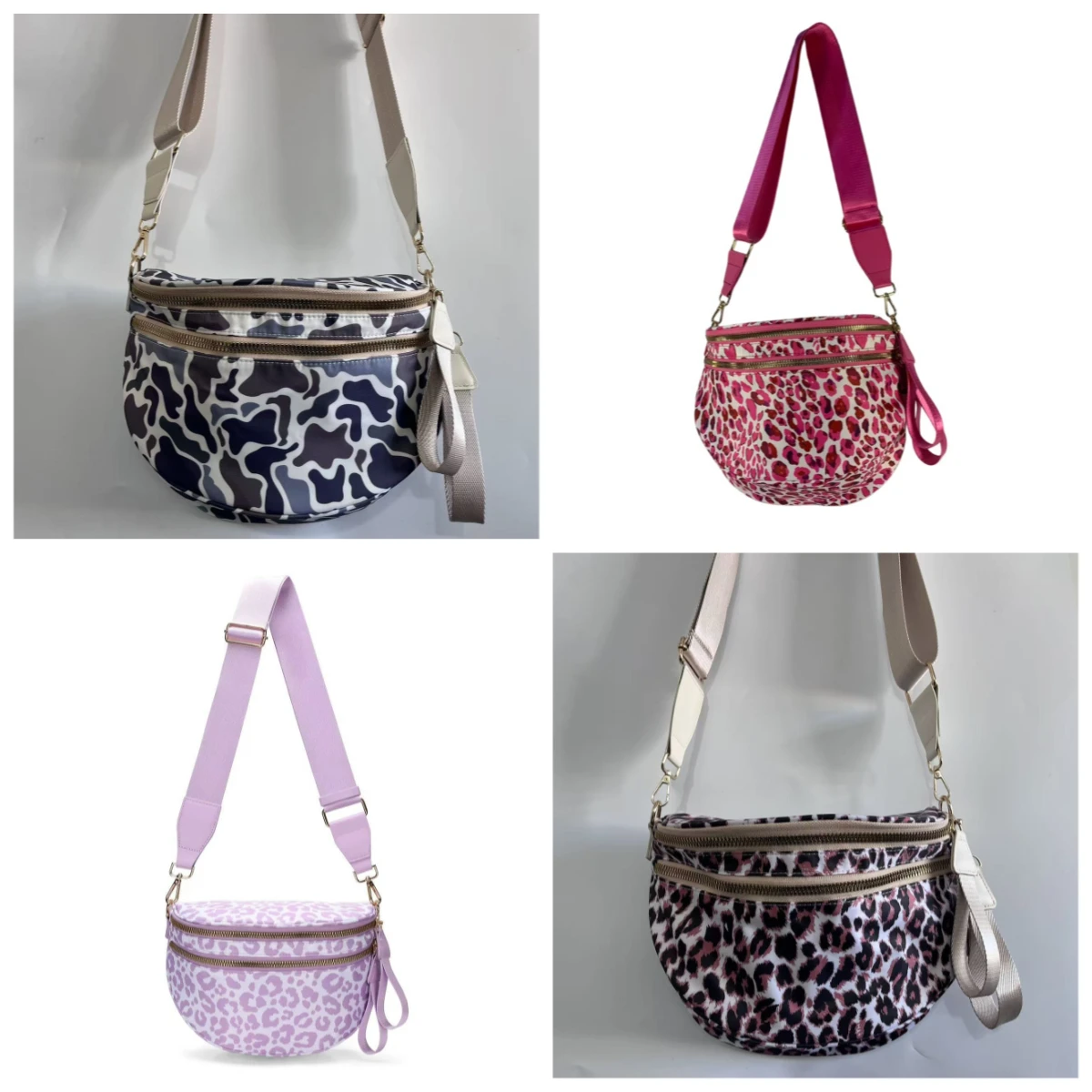 

Shoulder bag, women's new trendy fashion versatile Oxford cloth large-capacity shell bag, light messenger bag