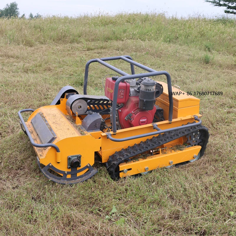 

New 800mm Disc Grass Atv Flail Lawn Mower Automatic zero Turn Lawn Flail Mower