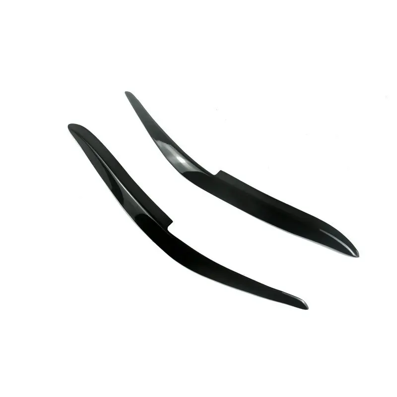 Cubierta de cejas de párpados para faros delanteros de coche, color negro, para Honda Accord 1998-2002