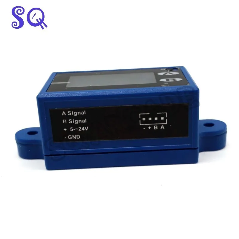 Mini 7 Digit LCD Counter 2 Display rows  DC 5V-18V 10 counts per second PCB Material Electronic Totalizer For Arcade Machine