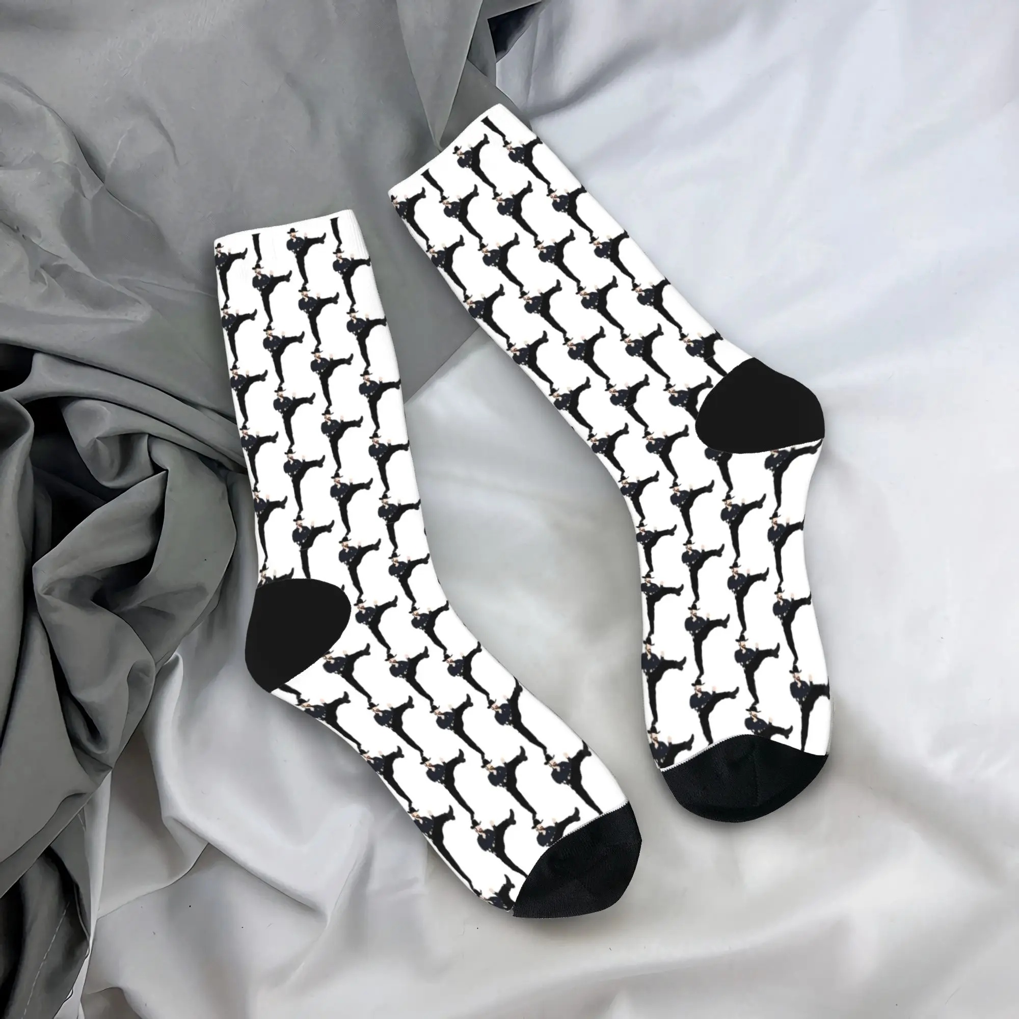 

Chuck Norris Walker Texas Ranger Stockings Fashion Socks Men Breathable Socks Autumn Outdoor Sports Graphic Non Slip Socks Gift