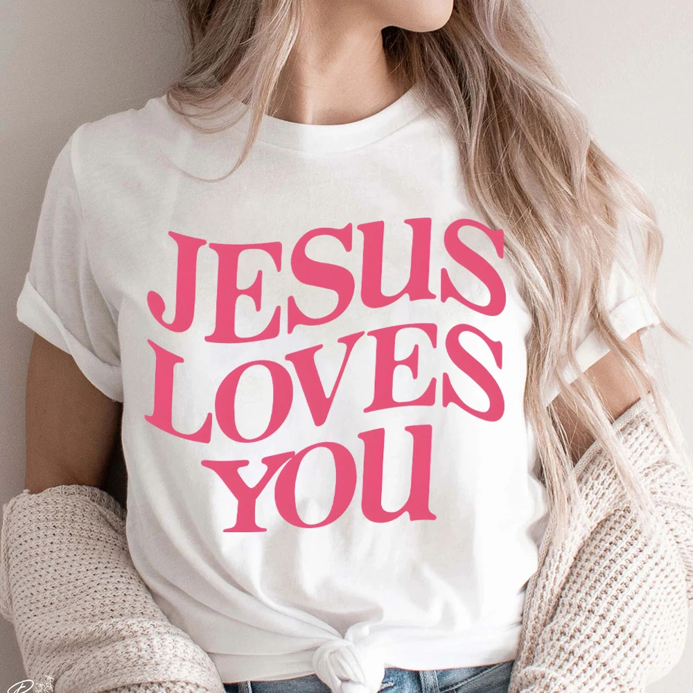 Jesus Loves You Comfort Colors Shirt Love Like Jesus Women's Clothing Christian Shirt Jesus Is King Bible Verse Women's Clothing