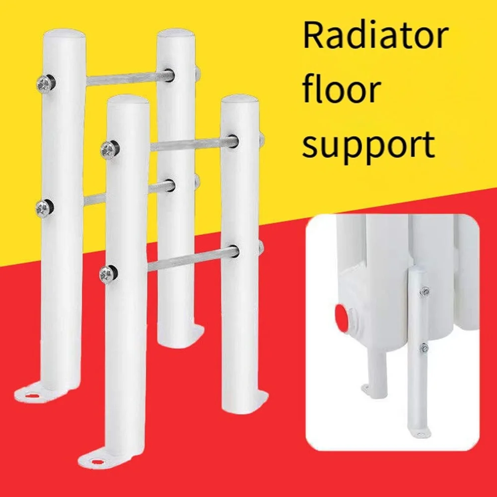 

2pcs Radiator Feet Thickened Radiator Floor Bracket Vertical Fixed Bracket Home Supplies Cast Iron Salt Spray Resistant