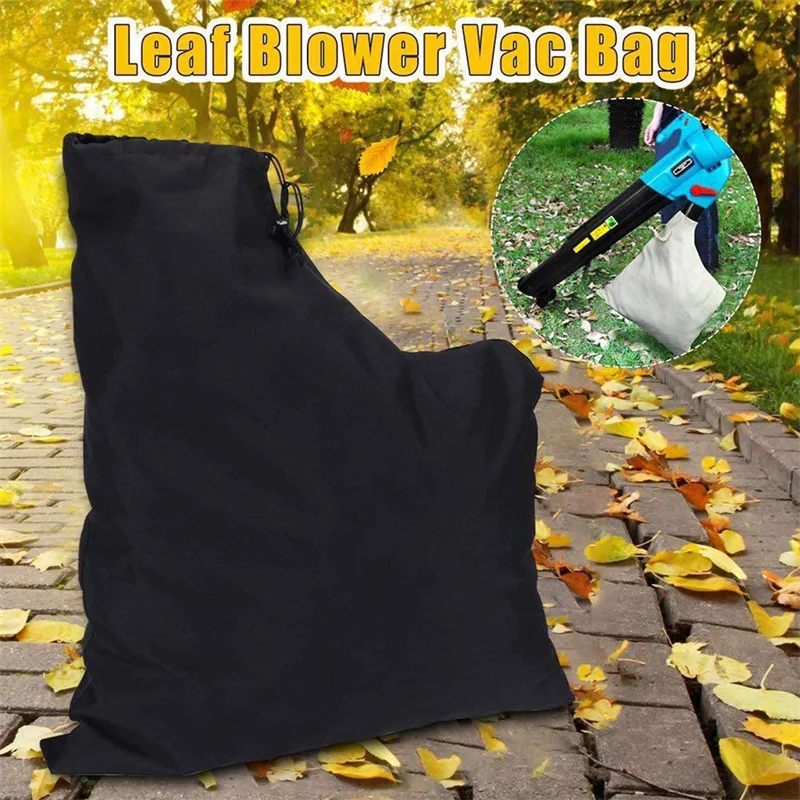 Universal Leaf Blower Bag Replacement Self Unloading Bag Adjustable Leaf Collection Replacement Suitable For Vacuum Storage Bag