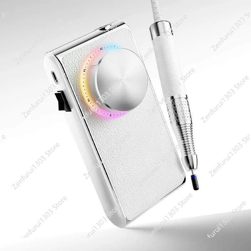 Nail Supplier Professional Factory Ultra Smooth Cordless High Power Portable E File Coreless Nail Drill Machine