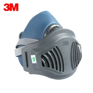 3M Silicone HF 52 Gas Mask Respirator Silica Gel mask Genuine Work KN95 Filters 1703 Anti Dust Polishing Paint Protective