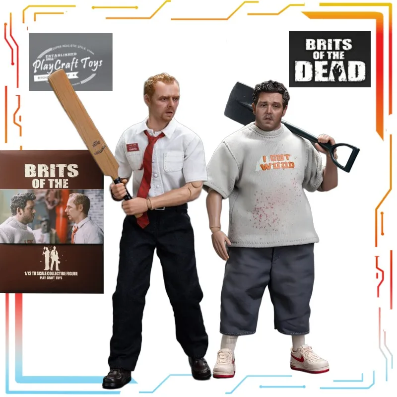 

PLAY CRAFT TOYS Original 1/12 Finished Movable Doll Series Zombies Fat Thin Anime Action Figure Assembly Model Toy Gifts for Boy