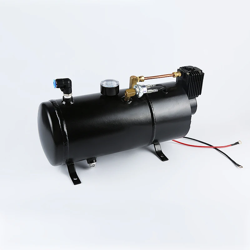 

12V air compressor with tank air horn