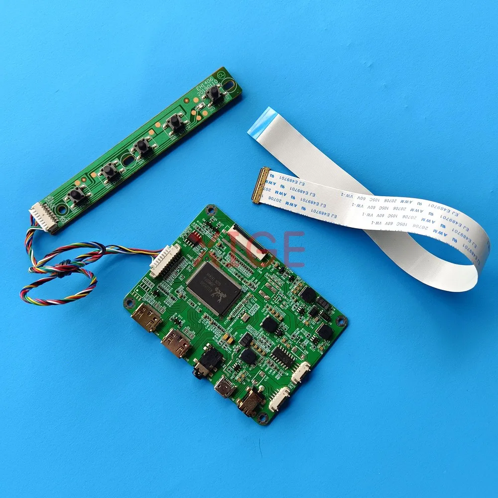 

For N156HGA-EA3/EAB/EAL/EBB 15.6" 2Mini-HDMI 1920x1080 Micro USB EDP 30-Pin Laptop Display Controller Driver Board DIY Kit