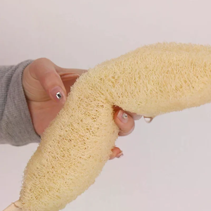 

1 PCS Loofah Soft Exfoliating Body Scrub Bath Shower Spa Massage Bath Brush Scrubber Sponge Back Strap Skin Cleaning Tool
