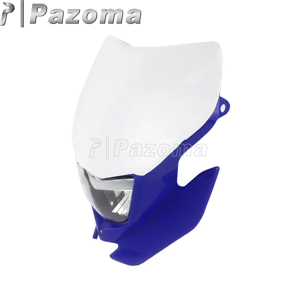 Faro delantero Universal para motocicleta, luz H4 para Yamaha WR250, WR450F, YZ250, YZ450F, todoterreno, Motocross, carenado