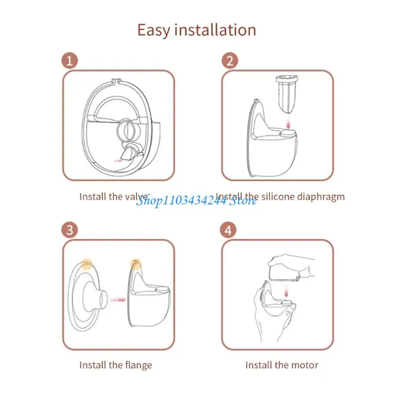 Portable Dust Cover Cap for S32 Wearable Breast Compact And Lightweight