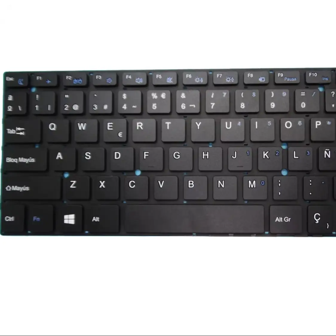 

Laptop Keyboard For Quasad Essential Pad QNC14 Without Frame New Black Spanish SP