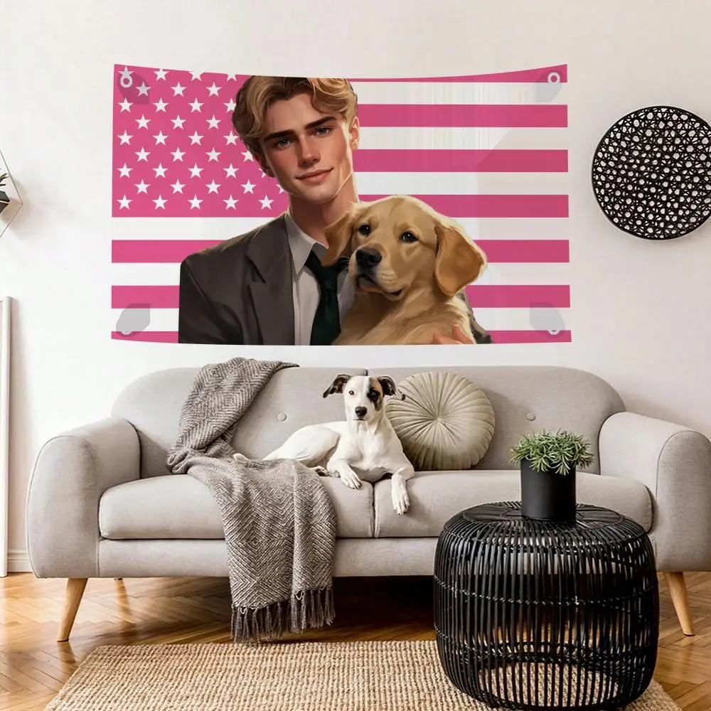 Anime S-Shatter Me Flags Decoration Flag Indoor Outdoor Hanging For Bedroom Living Room Bar Garden Party