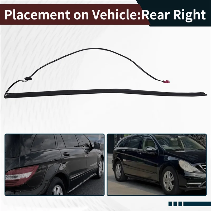 

NEW-For Mercedes-Benz R-Class W251 Car Boot Door Anti-Pinch Strip Inductive Strip Sensors Tailgate Sealing Strip