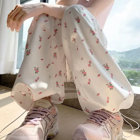 Белые карго брюки Matakawa