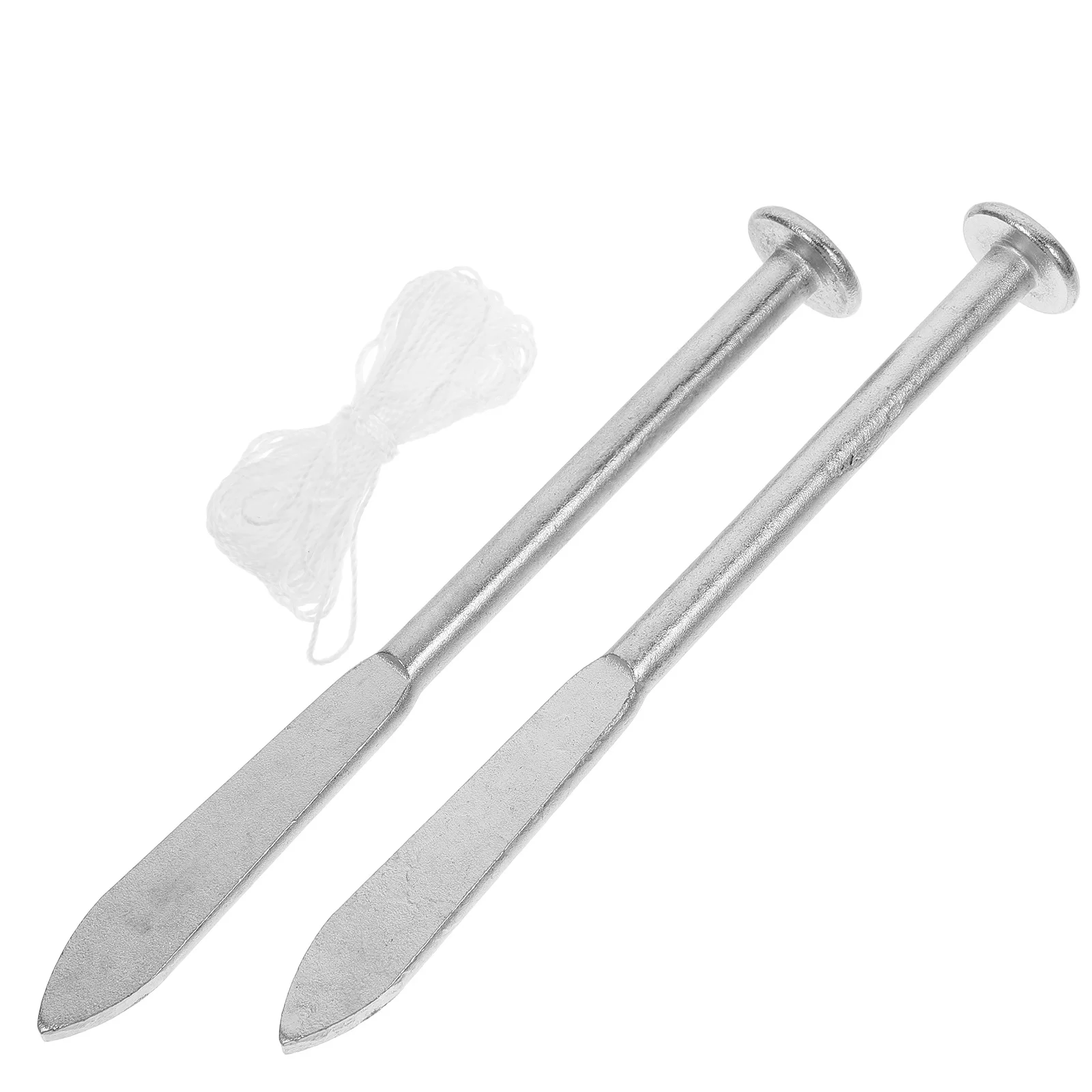 1 ensemble d'outils de maçonnerie, broche de ligne de brique, aide à l'alignement du maçon, outils de redressage précis, Guide des ongles de Construction