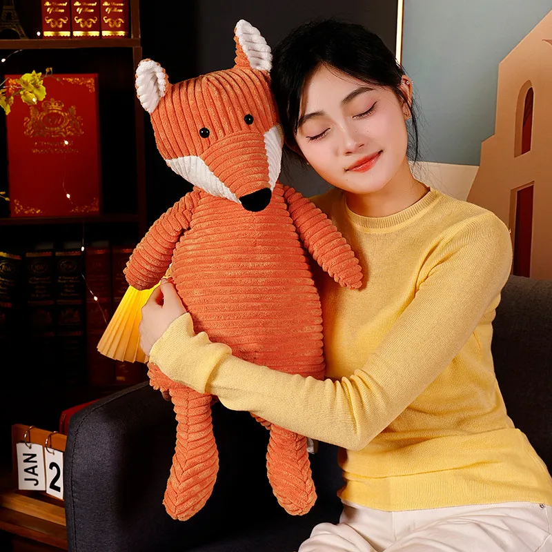 Lovely Plush Fox Toy Children\'s Accompany Doll Kawaii Animal Pillow Cute Pendant Appease Gift for Baby Christmas Festival Gifts