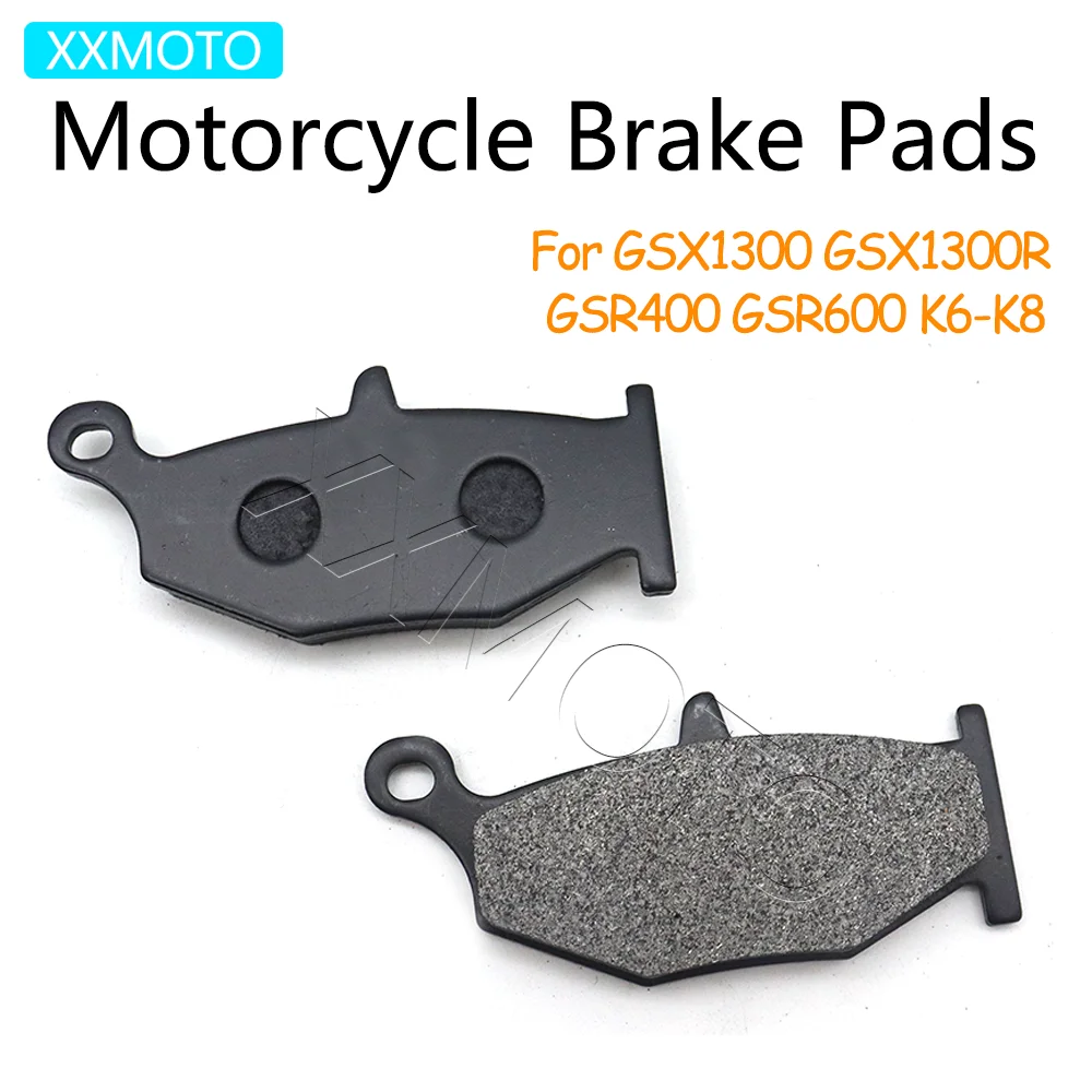 For Suzuki GSX1300 GSX1300R GSR400 GSR600 600 K6-K8 GSX 1300 R 1300R 400 Motorcycle Rear Brake Pads 1300R Brake Pads Accessories