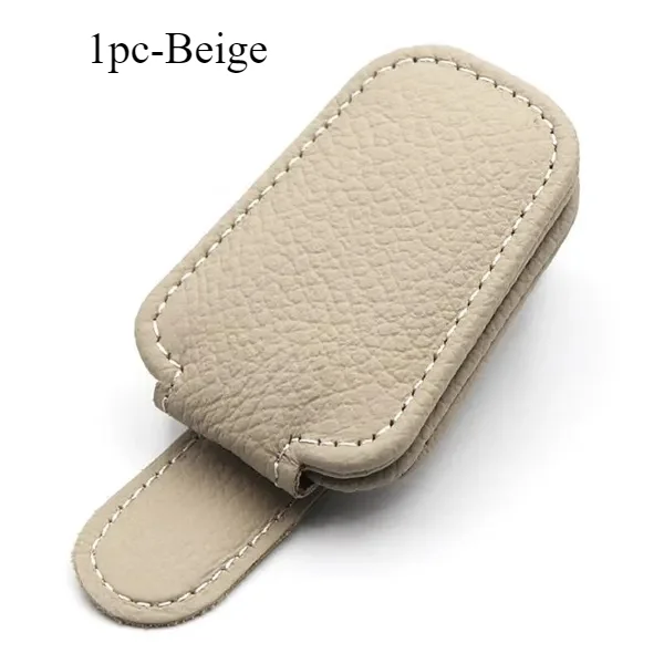 Auto zonneklep brillenkoker houder zonnebril clip ticket kaart clip multifunctionele draagbare clip auto-interieuraccessoires