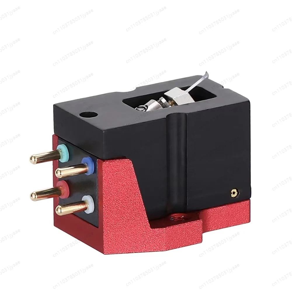 

Cartridge Vinyl Record Player Ceramic Rod Diamond Needle Tip Low Resistance LP Black Adhesive Dynamic Coil Cartridge