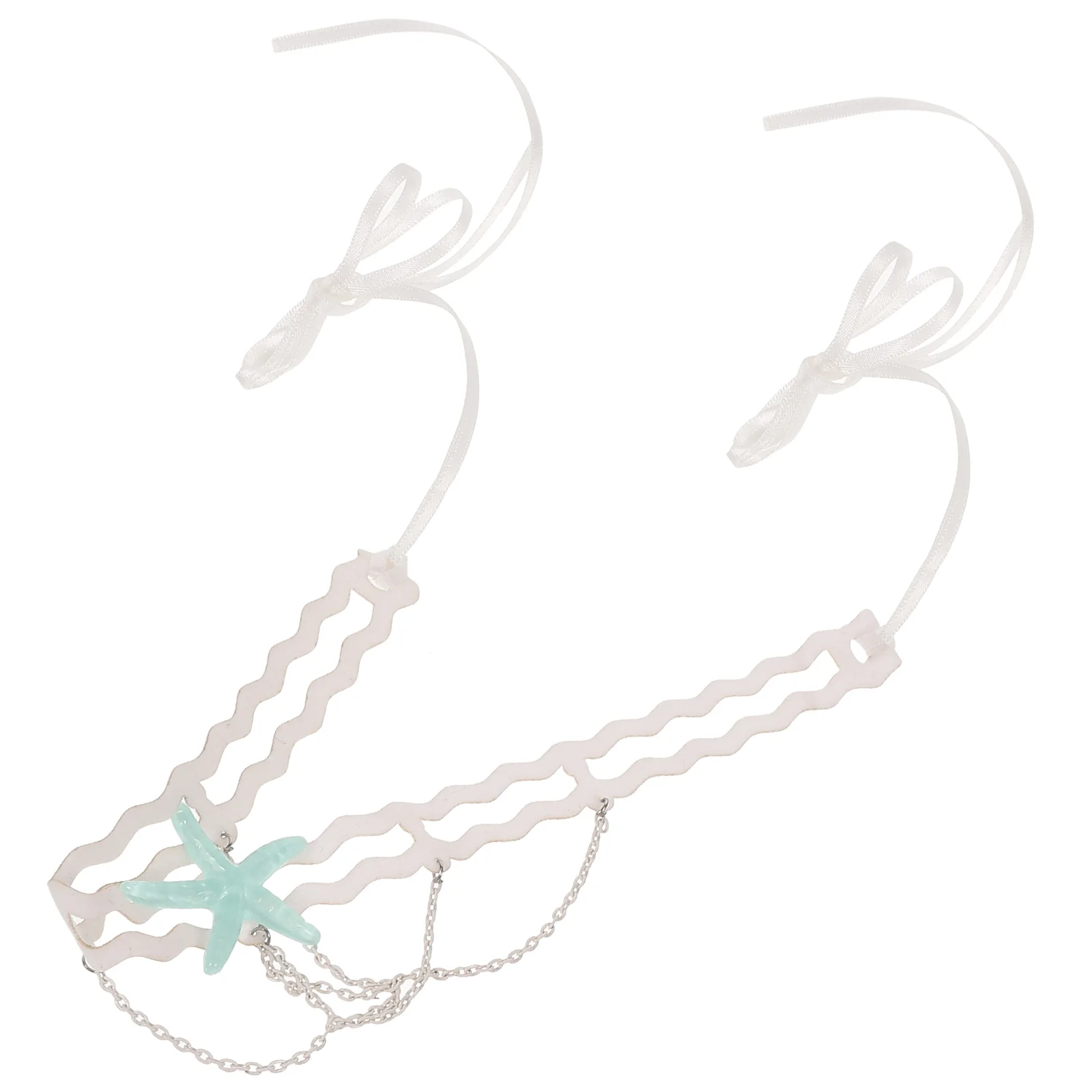 

Mermaid Necklace Star Clavicle Chain Bohemian Beach Jewelry Women Beach Jewelry Choker Summer Vacation Stylish
