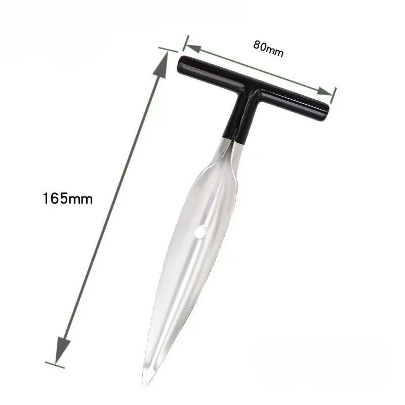 Stainless Steel Coconut Opener with Anti-slip Handles Household Kitchen Tools Coconut Knife Save Labour Coconut Punching Tool