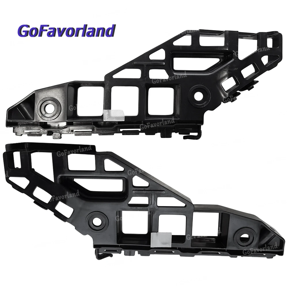 

Pair Front Left n/s Right O/S Bumper Holder Bracket Plastic Black 1K8807183C 1K8807184C For scirocco 2009 -2014