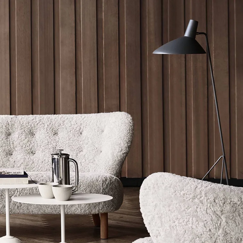 الدنمارك ترايبود مصباح أرضي حامل ضوء غرفة المعيشة غرفة نوم الجدول مصباح مكتب الخفيفة