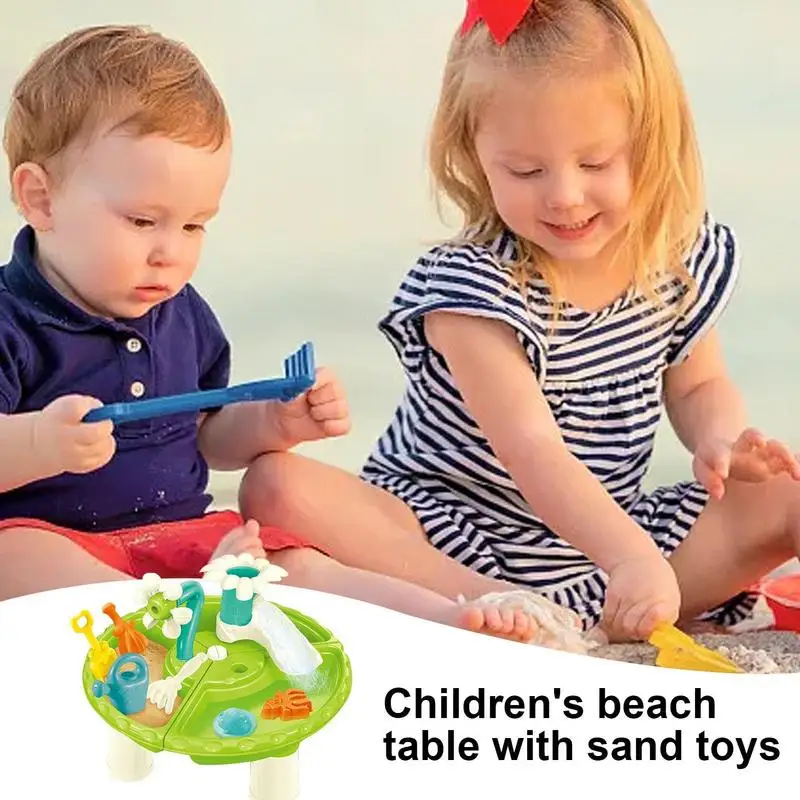 

Kids Sand Table 13X Water Activity Table Portable Sensory Interactive Playhouse Toy For Boys Girls Indoor Playground Patio