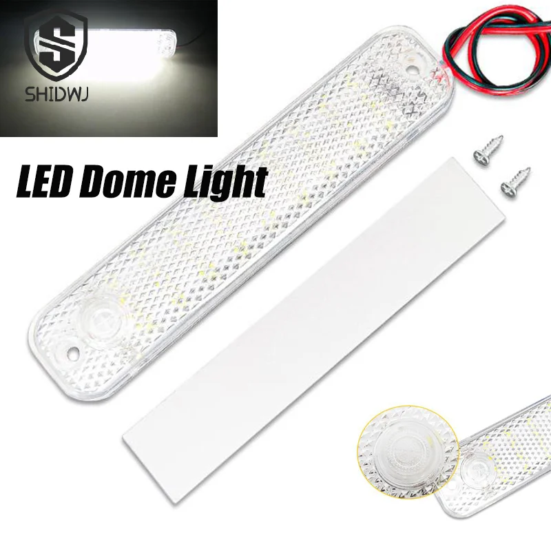 

Car LED Dome Light 36LED 12V-85V Truck Interior Lights With Switch Night Reading Ceiling Light For RV Motorhomes Marine Lamp