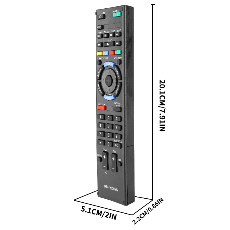RM-YD075 RMYD075 For Sony Remote Control, For Sony Bravia TV KDL-40EX640 KDL-46EX640 KDL-55EX640 KDL-46EX645 KDL-50EX645 KDL-60E view 6