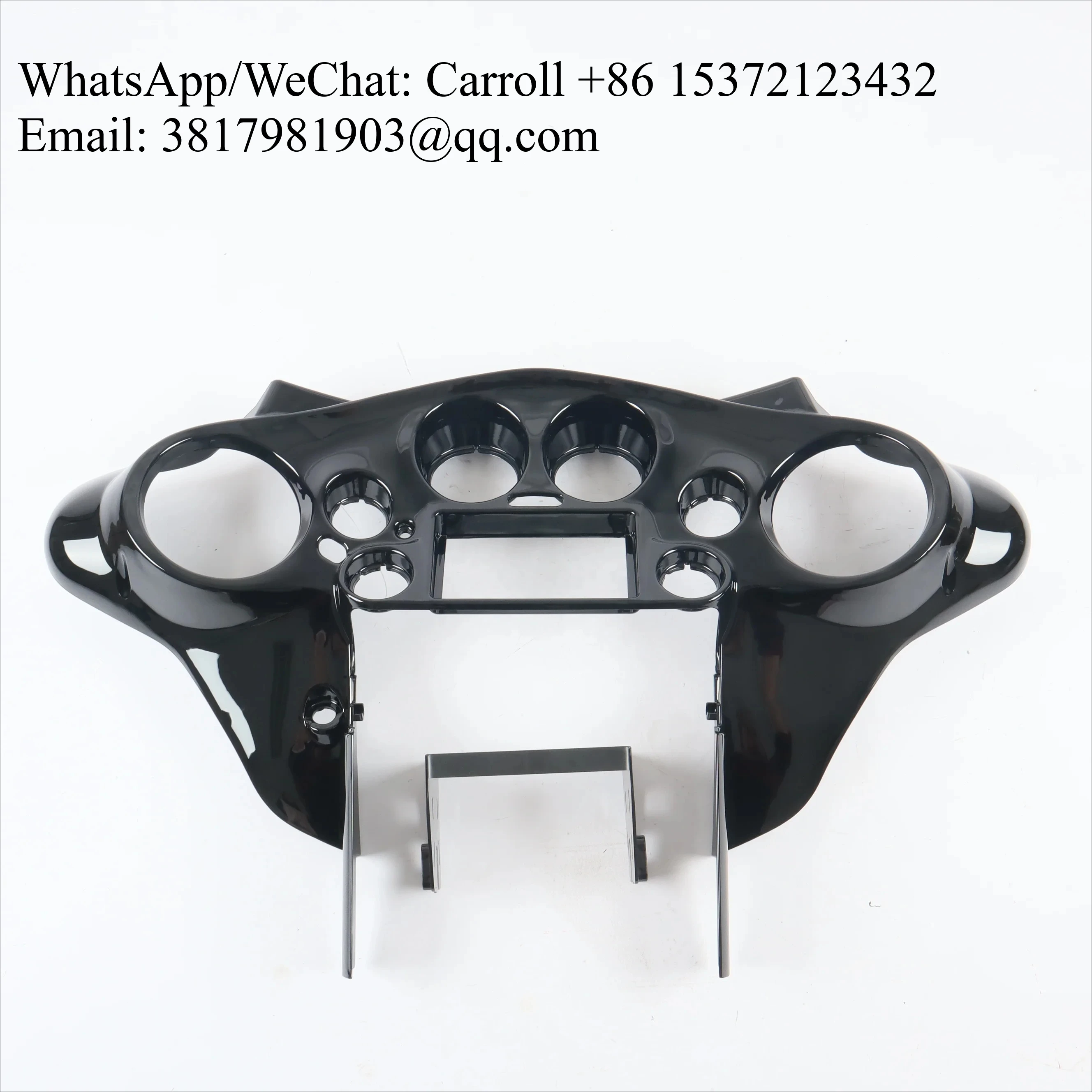 

Double DIN Inner Fairing Kit For 1998-2013 Harley Davidson FLH Electra Street Glide Instrument Cover Motorbike