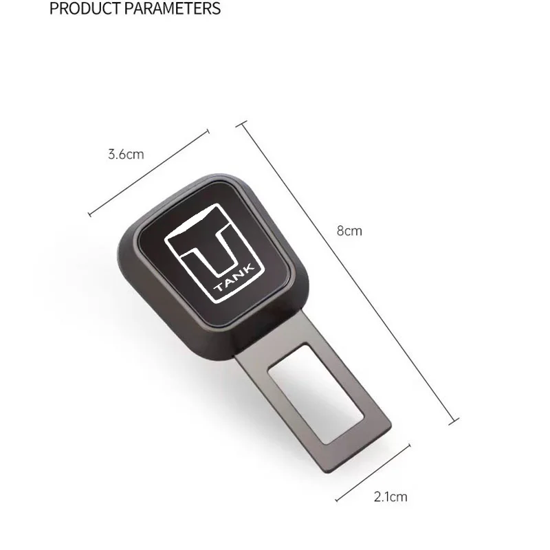 Pengencang Sabuk Pengaman Ekstensi yang Nyaman untuk Tank 700 Tank 300 City 300 Border 400 Tank 500 PHEV 800 Tank500 Tank400 Aman dan Tahan Lama