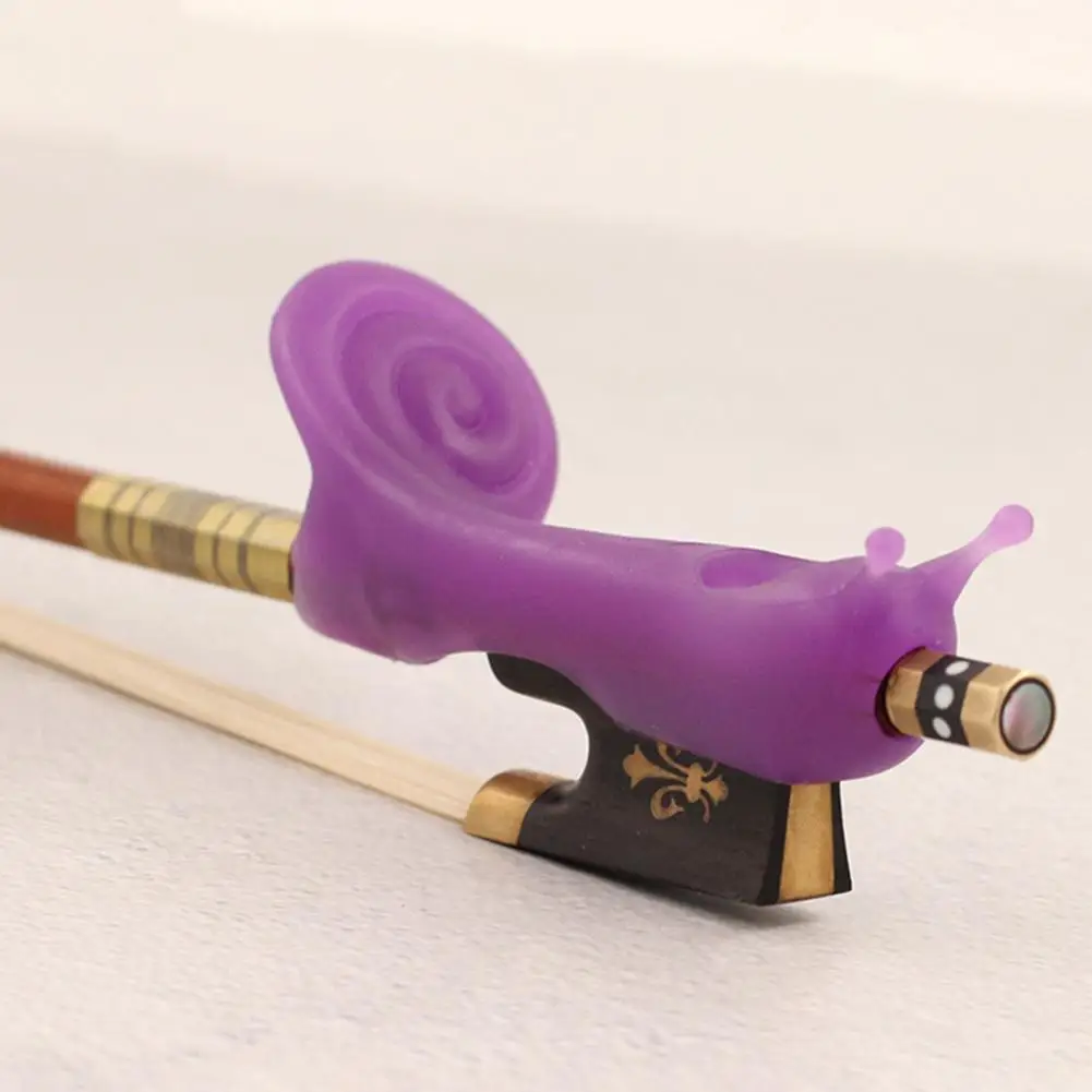 Violin Bow Grip Snail Shape Correcting Posture Silicone Strong Elasticity Pose Orthoses for Instrument Violin Parts Accessories image 4