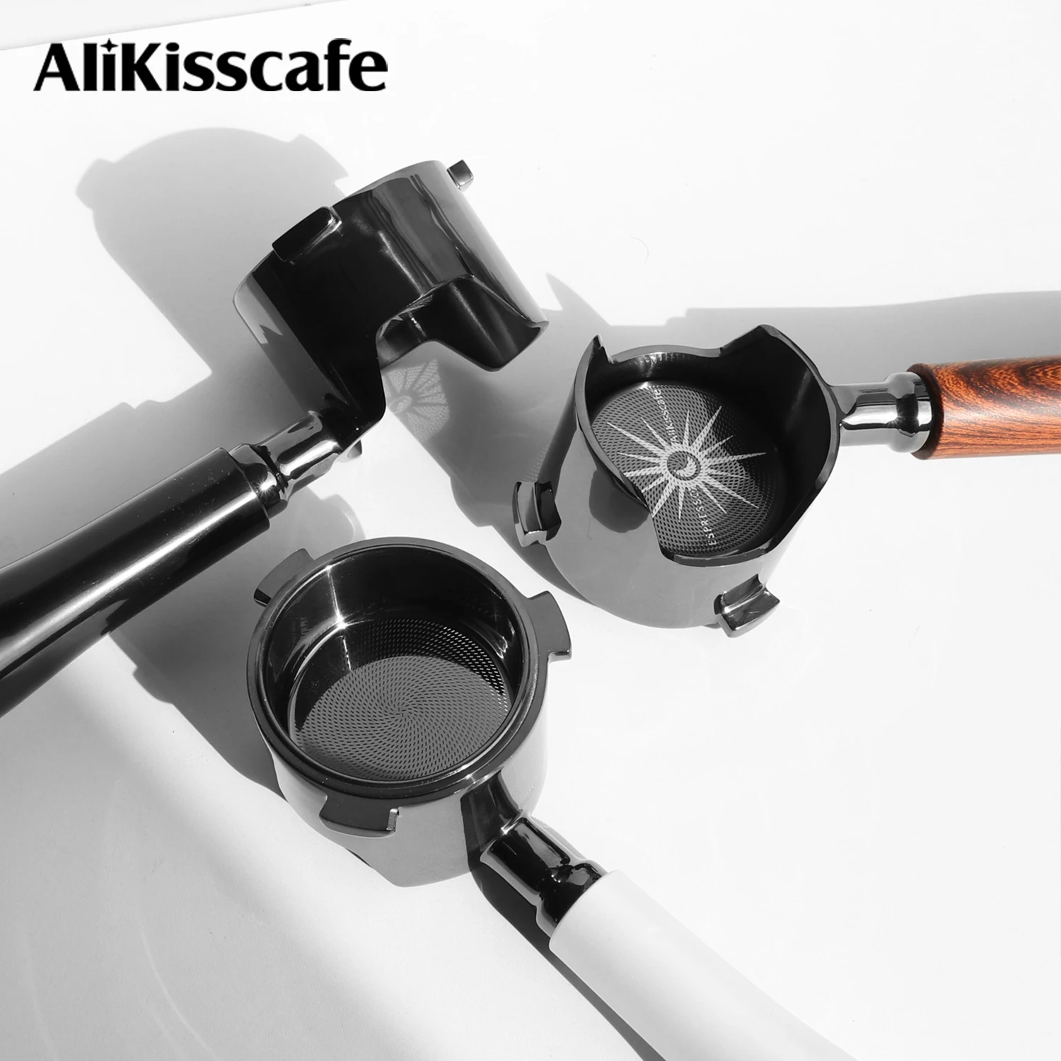 AliKisscafe 51mm Coffee Bottomless Portafilter Naked for Delonghi La Specialista EC9555 EC9335 Espresso Accessories Barista Tool view 6