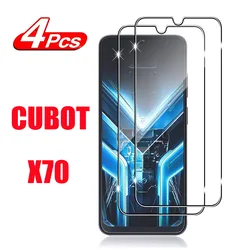 2/4Pcs For Cubot X70 Screen Protector Glass For CUBOT X70 Tempered Glass Film For Cubot X70 9H Tempered Glas