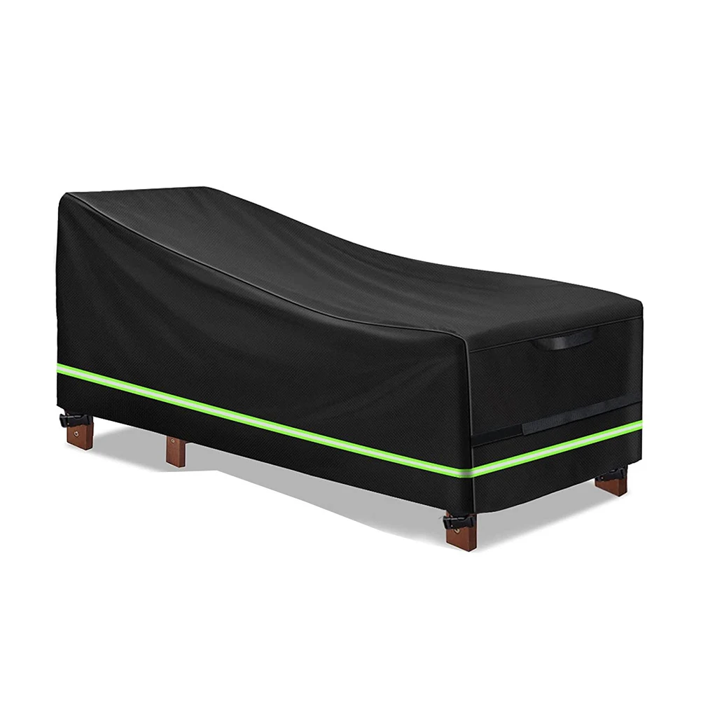 

Sturdy Waterproof Garden Lounger Cover Made from 420D Oxford Fabric with Reflective Stripes and Secure Buckles