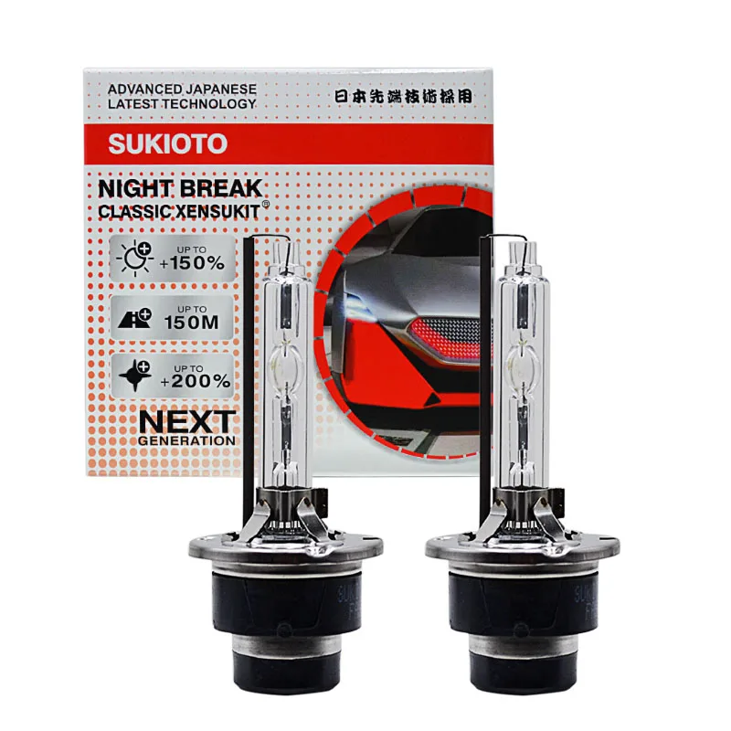 

2 шт. SUKIOTO CLASSIC XENSUKIT 35 Вт D4S ксеноновые HID-лампы 66440 4300K 6000K 8000K Автомобильная фара сменная лампа D4S D2S Автомобильные фары