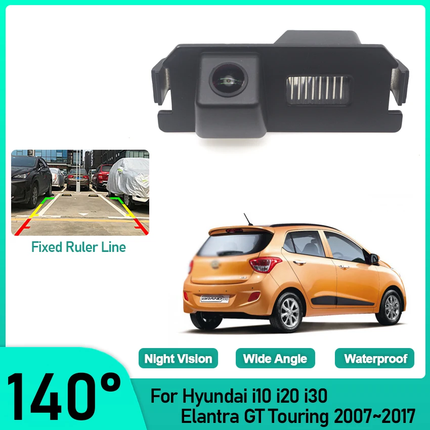 

Reversing Camera Car Back up Parking Camera Rear View Camera CCD Waterproof For Hyundai i10 i20 i30 Elantra GT Touring 2007~2017