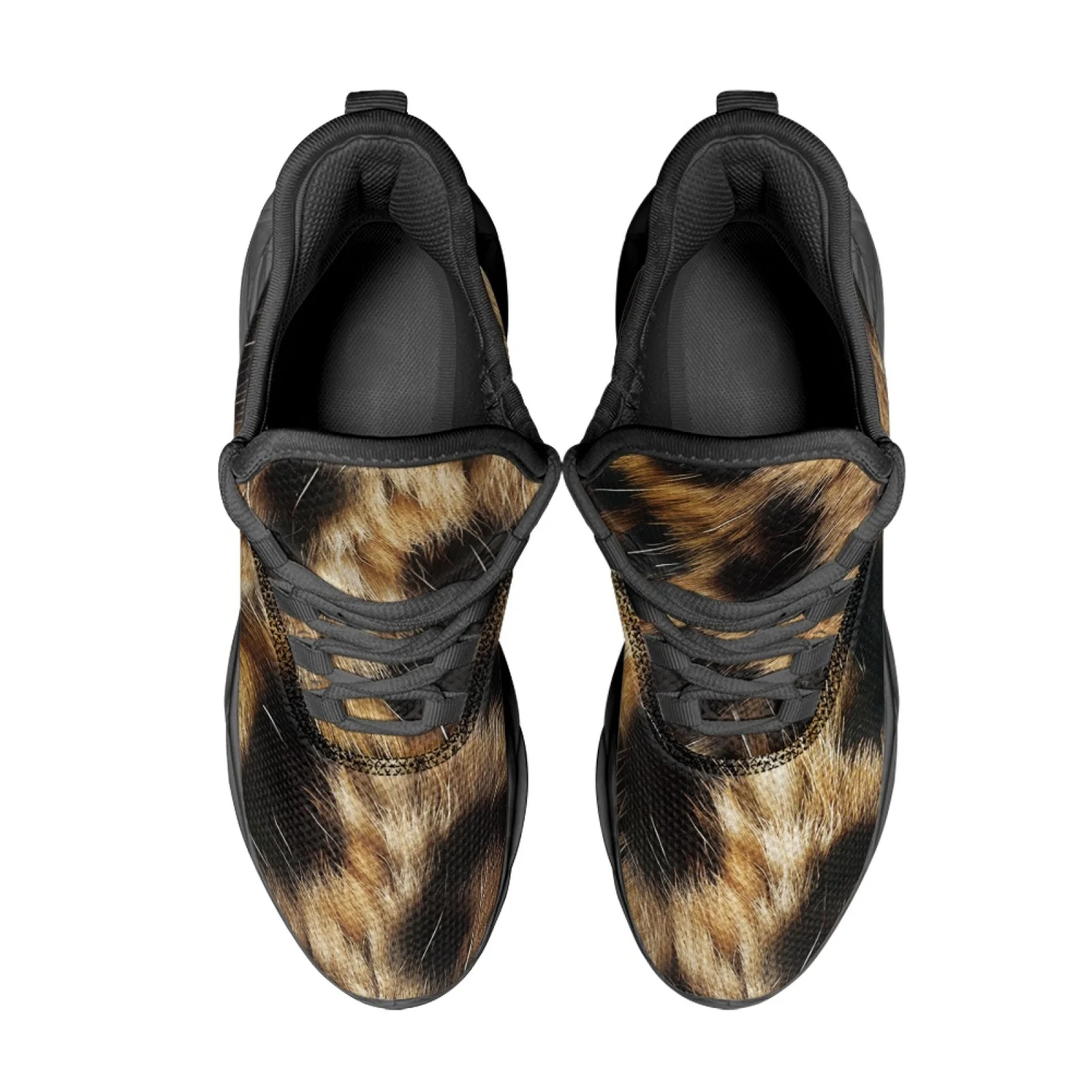 PENSTROLL PENSTROLL Leopard Running Shoes Men's Running Shoes for Adults Breathable 2026 New All Season