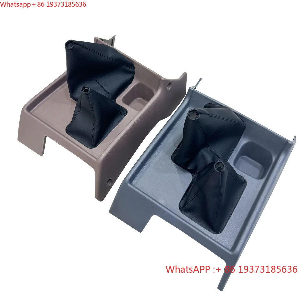For Gray/Beige Gear Shifter Panel Cover Replacement for Toyota Land Cruiser 80 LC80 Accessories