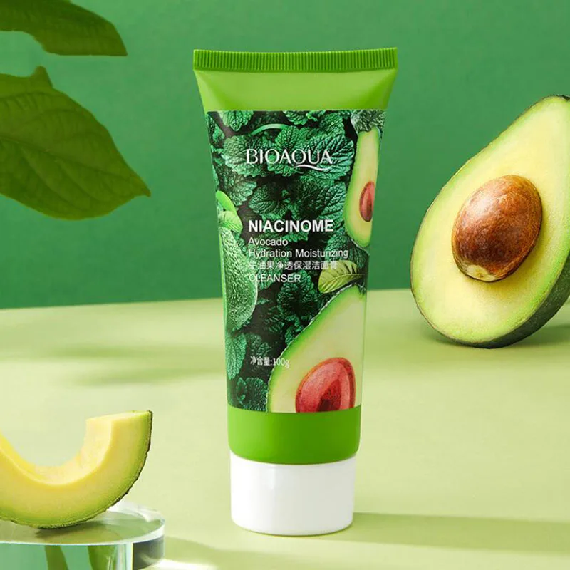 Avocado Facial Cleanser Moisturizing Deep Cleansing Gentle Skin Cleanser Facial Cleansing Skin Care