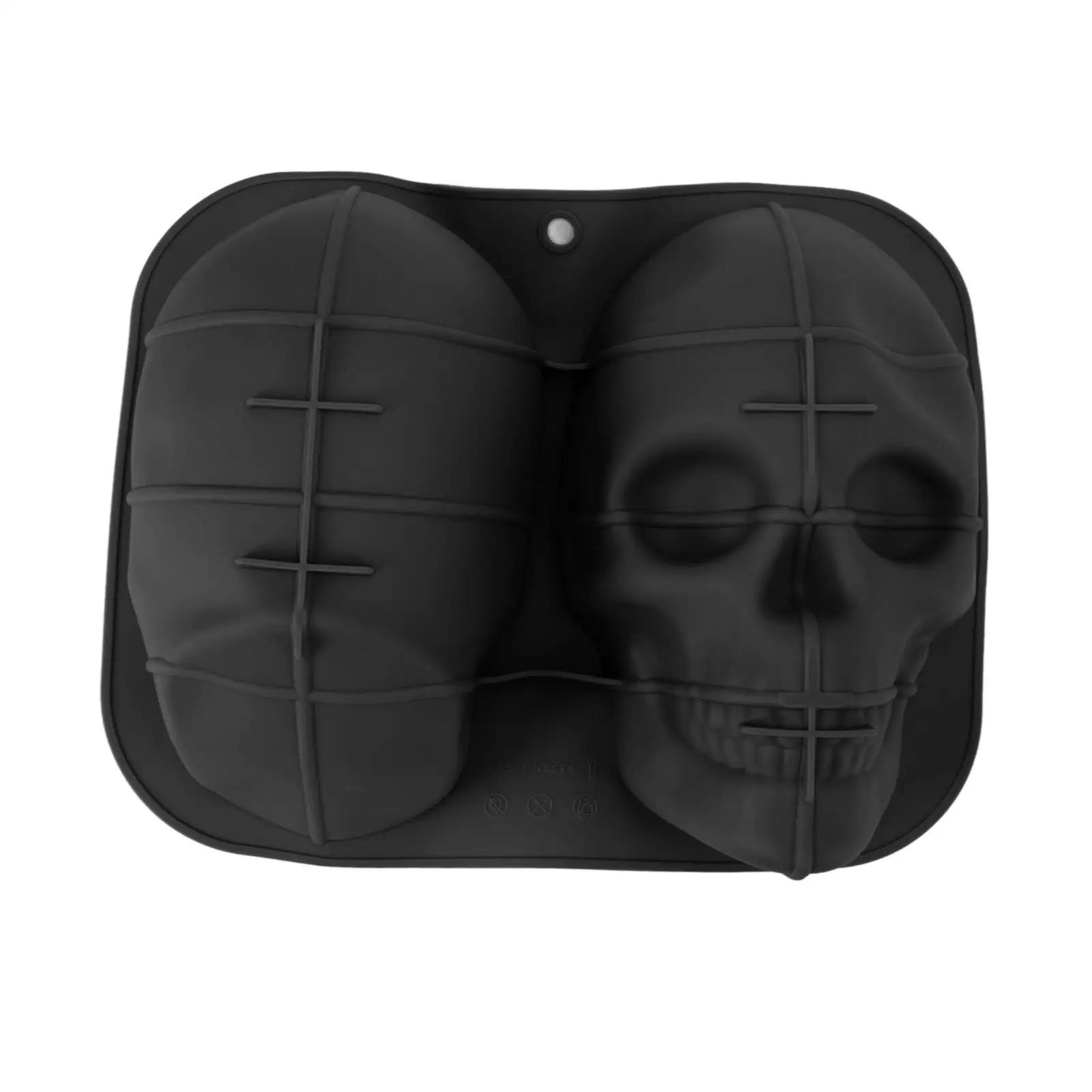 

Flexible Skeleton Head Cake Mold – Perfect for Cakes, for , and for chocolate Treats – Halloween Party Essential