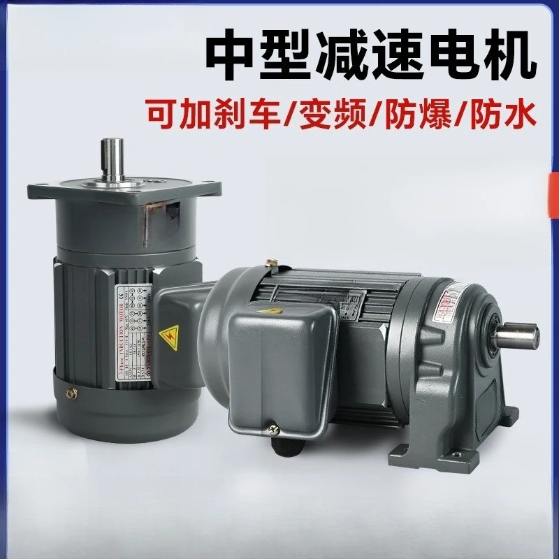 Getriebemotor 100W200W400W horizontaler vertikaler Motor mit variabler Frequenz