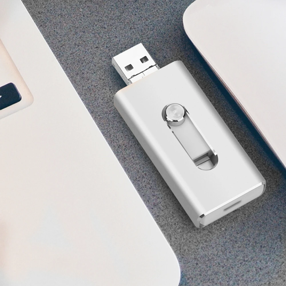 Foto-Stick für iPhone 512GB USB-Flash-Laufwerk 128GB 256GB 3.0 Stick Externer Speicher Pen Drive für Android-Handys und PC für Samsung S20 – Detail 3